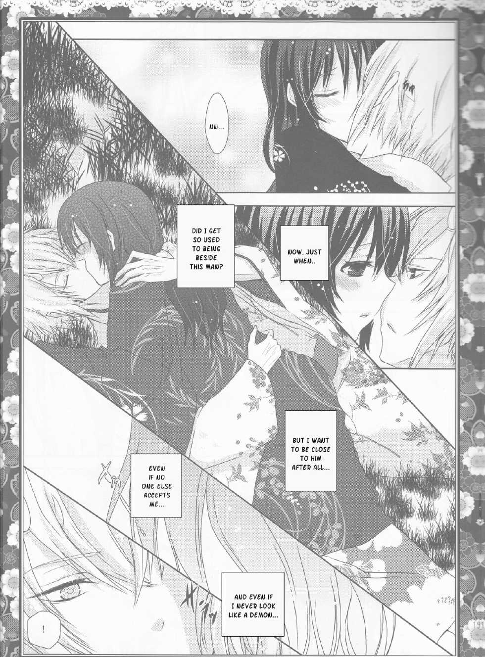 (ComiComi14) [Mitsu-iro Syrup (Kashou Uta)] Sakura Oni (Hakuouki) [English] [kusanyagi] - Page 19