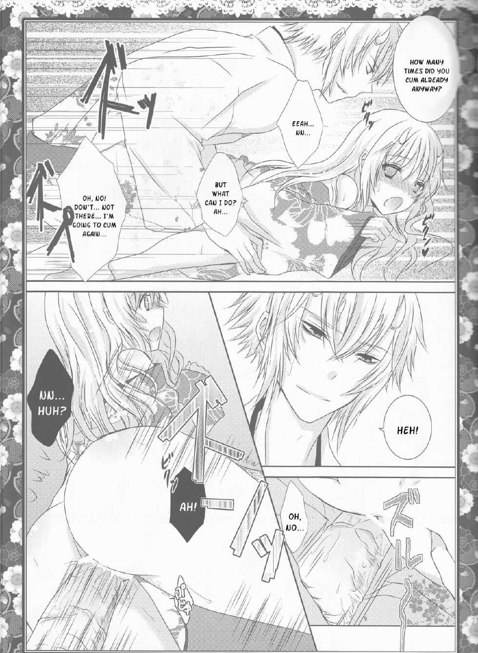 (ComiComi14) [Mitsu-iro Syrup (Kashou Uta)] Sakura Oni (Hakuouki) [English] [kusanyagi] - Page 27