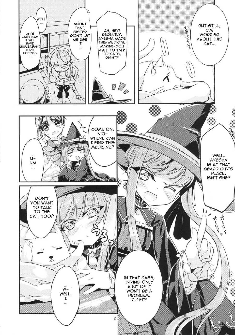 [-Sanbyaku Rokujuu do- (Shirasagi Rokuwa)] Hatsujou Medicine (Atelier Ayesha) [English] [Anon] [Digital] - Page 4