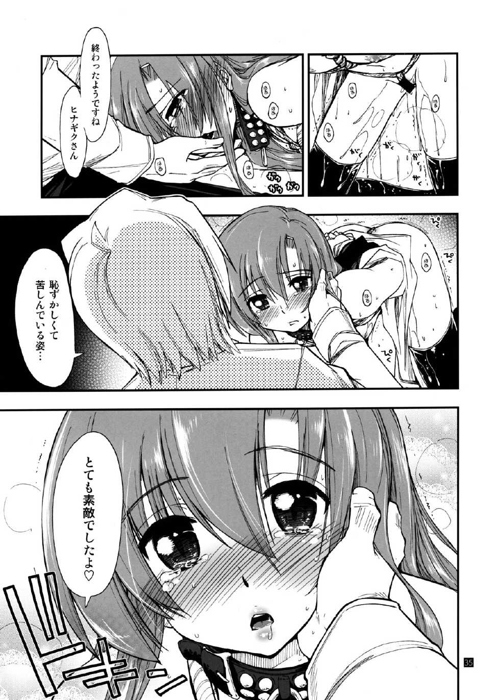 (C85) [Girigiri Nijiiro (Kamino Ryu-ya)] Hina to Hayate 1 (Hayate no Gotoku!) - Page 34