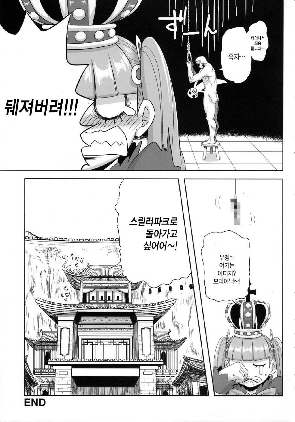 (C76) [Rojiura Jack (Jun)] Through the Wall (One Piece) [Korean] - Page 25