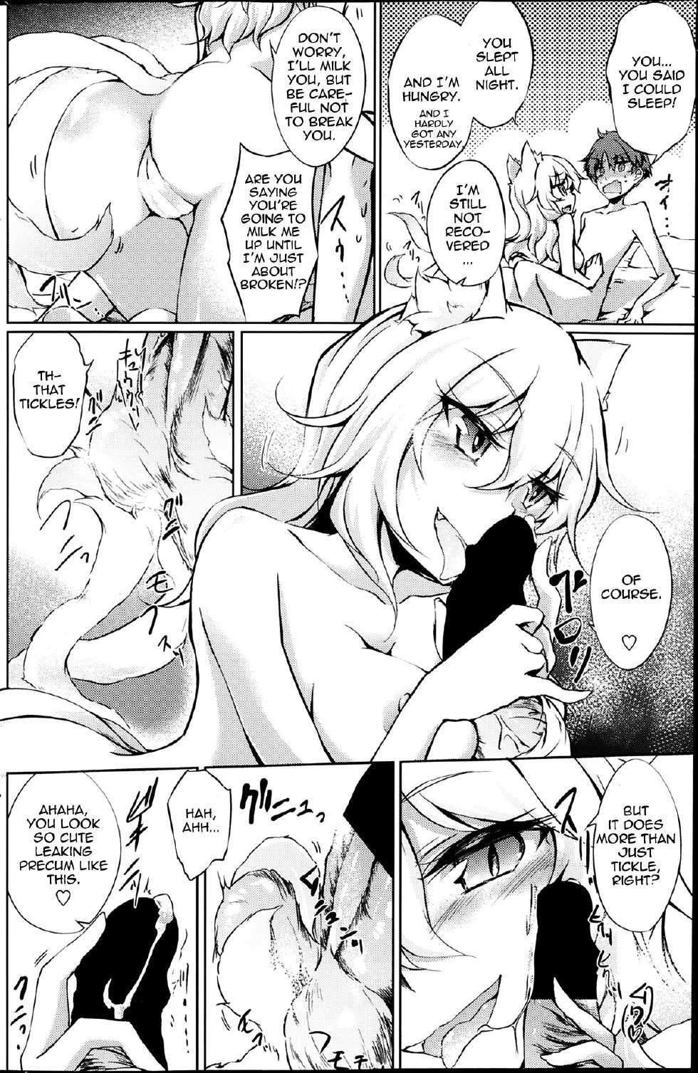 [Amano Chiharu] Nekomata Matsuri no Hyakunensai | Nekomatamatsuri Centennial (COMIC Penguin Club 2014-03) [English] {thetsuuyaku} - Page 10