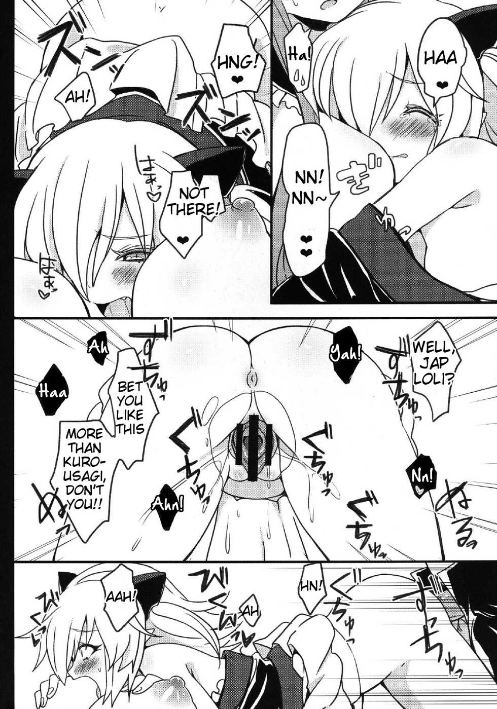 (SC58) [Cherry Bomb G (Akatsuki Kochi)] Kurousagi ga Mondaiji ni Okasare chau Sou Desu yo? (Mondaiji-tachi ga Isekai kara Kuru Sou Desu yo?) [English] [Tigoris Translates] - Page 18