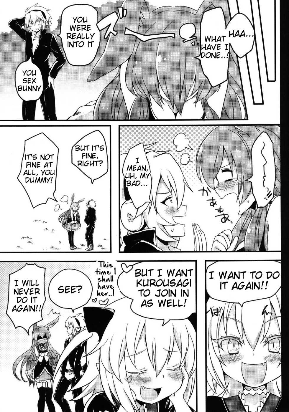 (SC58) [Cherry Bomb G (Akatsuki Kochi)] Kurousagi ga Mondaiji ni Okasare chau Sou Desu yo? (Mondaiji-tachi ga Isekai kara Kuru Sou Desu yo?) [English] [Tigoris Translates] - Page 25