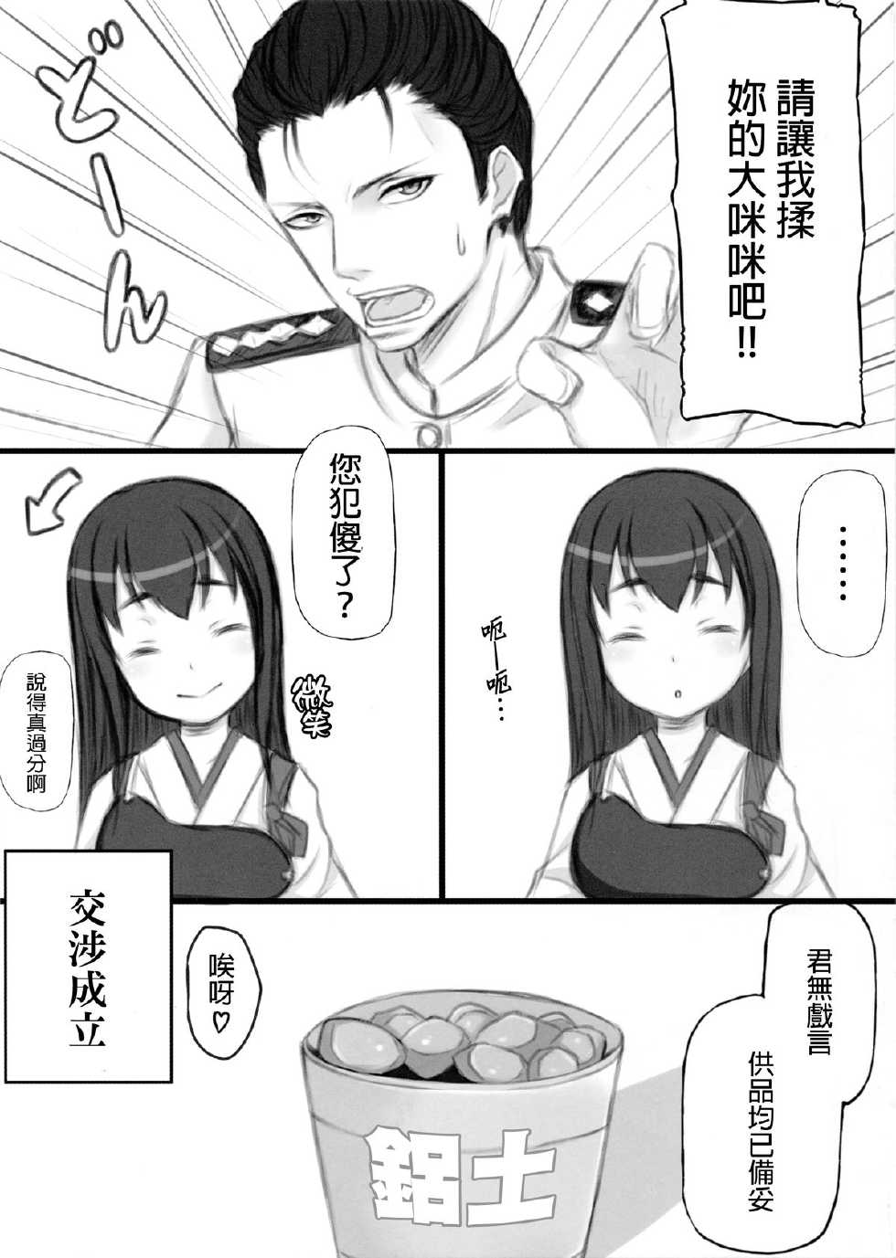 (SC63) [Dead Angle (Kami Miya)] Akagi Yama Touchou Sakusen (Kantai Collection -KanColle-) [Chinese] [final個人漢化] - Page 4