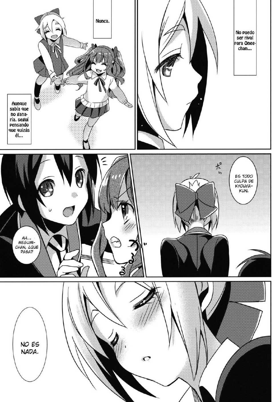 (COMIC1☆7) [abgrund (Saikawa Yusa)] Aijou ☆ Koukan Nikki | Diario de Intercambio de Amor (GJ-bu) [Spanish] {KensoeTeam} - Page 30