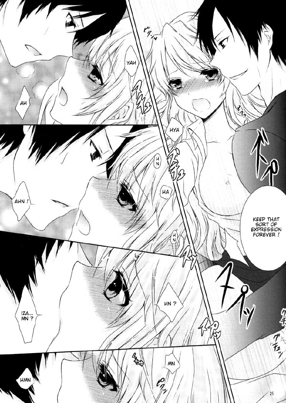 [Mitsu-iro Syrup (Kashou Uta)] Daikirai (Durarara!!) [English] [Marie] - Page 25