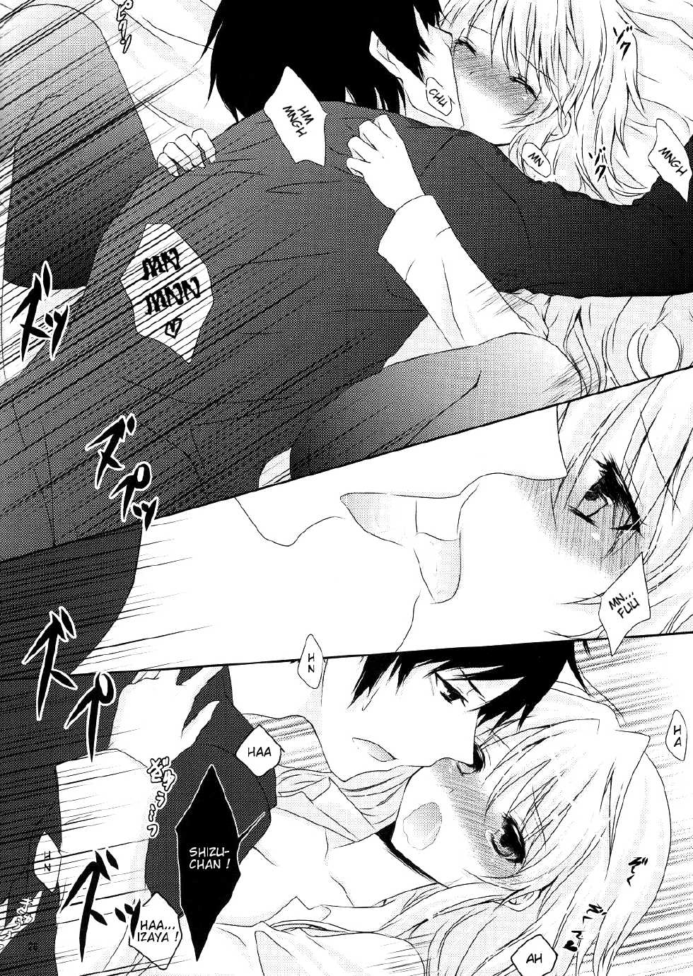 [Mitsu-iro Syrup (Kashou Uta)] Daikirai (Durarara!!) [English] [Marie] - Page 26