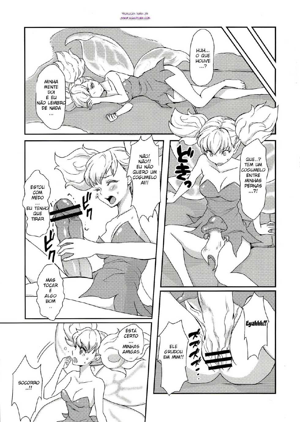 (Futaket 9.5) [Fleur 9 pri (Kitahara Eiji)] Kokan ni Kinoko! (Dragon's Crown) [Portuguese-BR] - Page 5