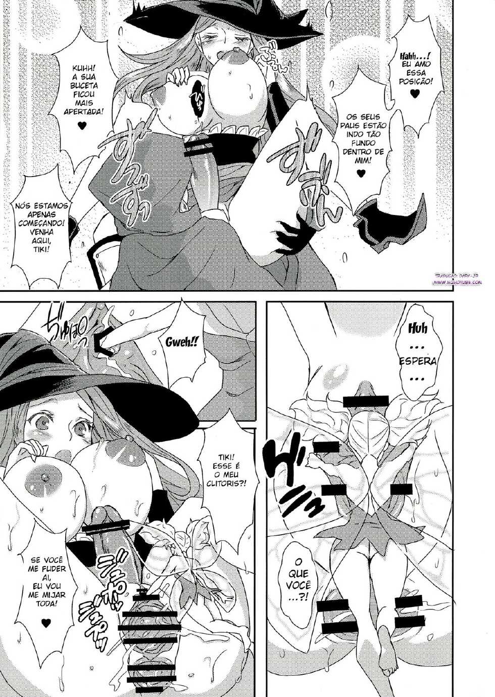 (Futaket 9.5) [Fleur 9 pri (Kitahara Eiji)] Kokan ni Kinoko! (Dragon's Crown) [Portuguese-BR] - Page 15