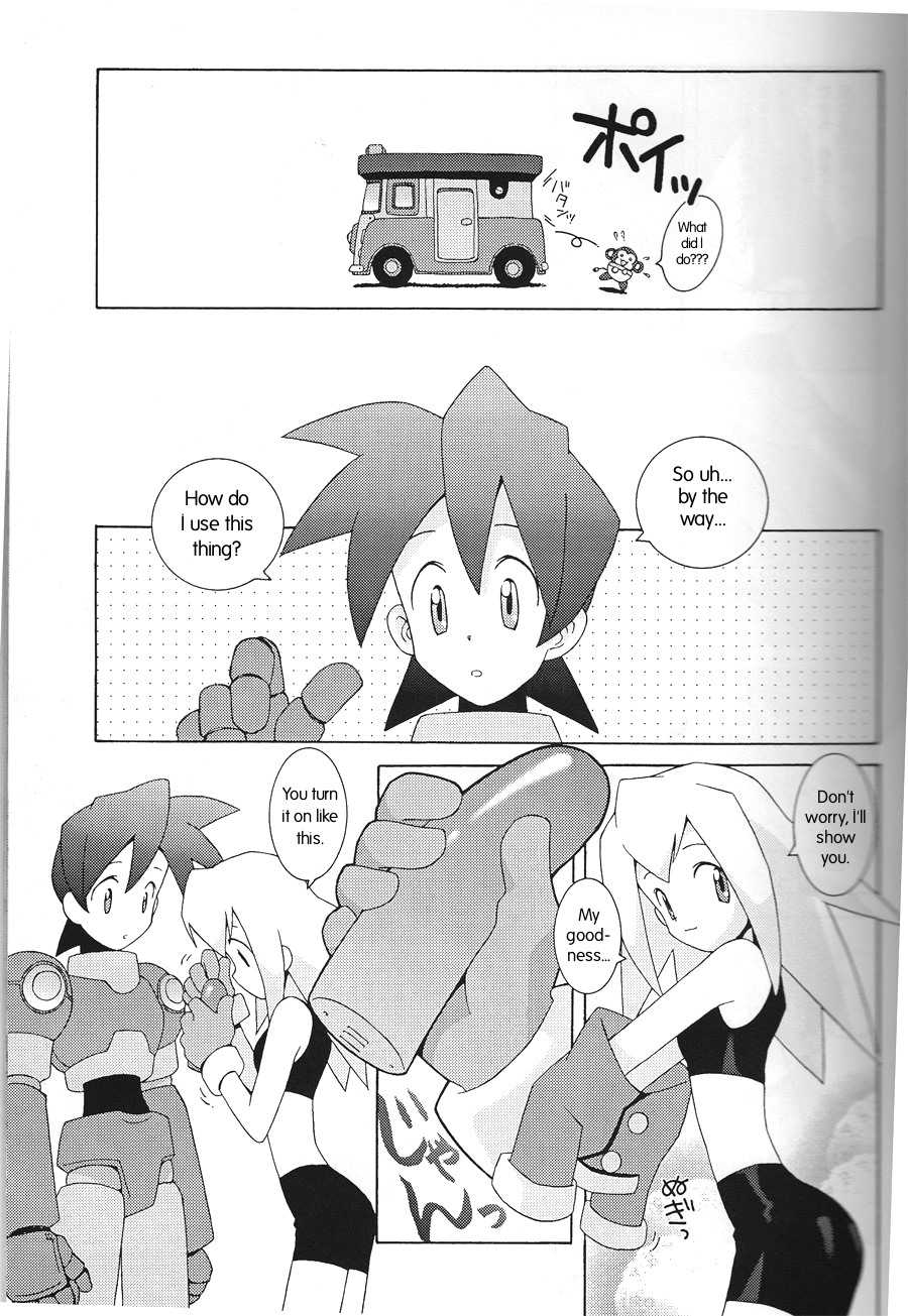 (CR21) [Bakuhatsu BRS. (B.Tarou)] Roll-chan no Kaihatsu Nikki | Roll's Development Diary (CAPSULE COMPUTER) (Rockman DASH) [English] [Writefuck] - Page 3