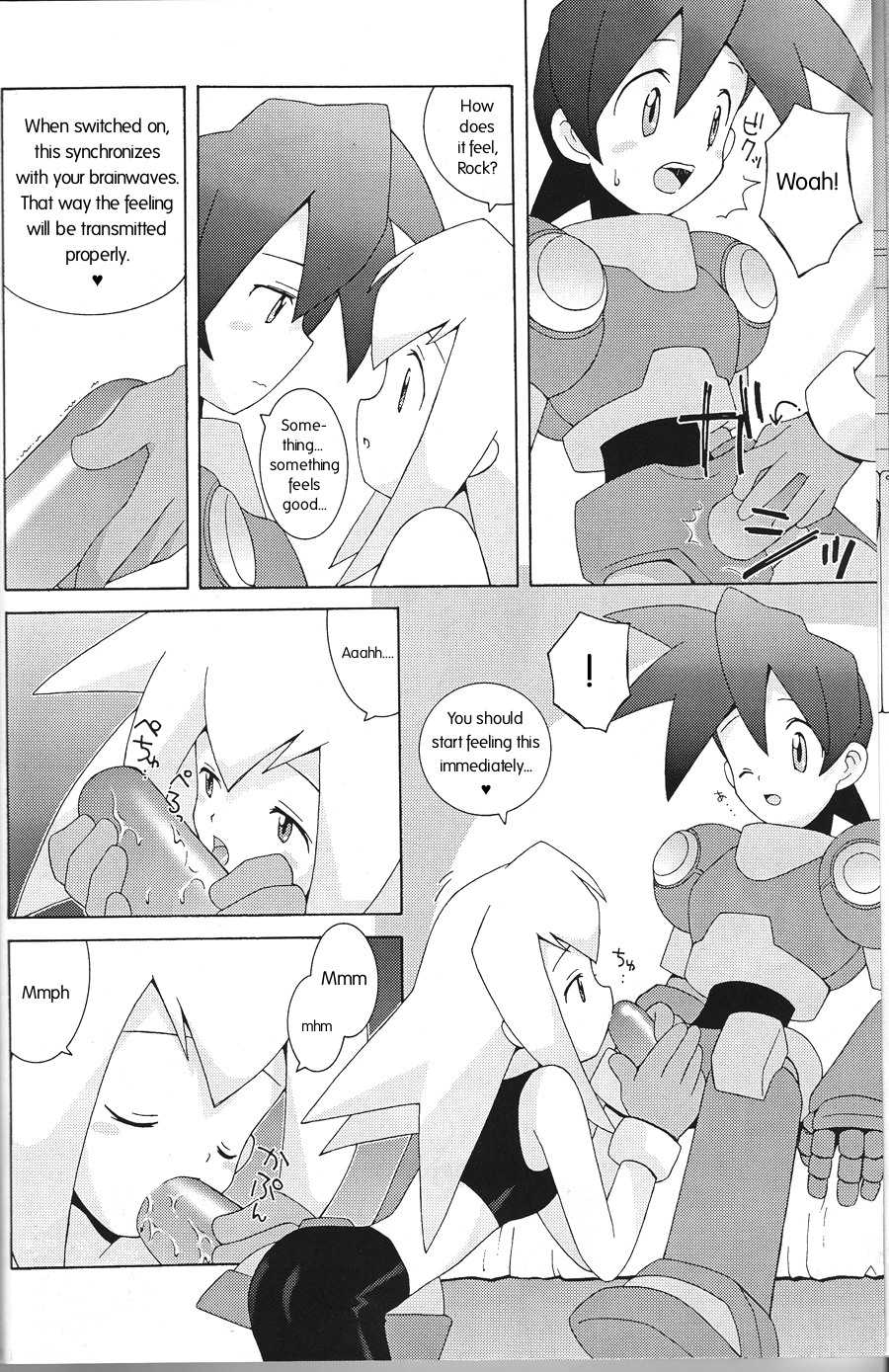 (CR21) [Bakuhatsu BRS. (B.Tarou)] Roll-chan no Kaihatsu Nikki | Roll's Development Diary (CAPSULE COMPUTER) (Rockman DASH) [English] [Writefuck] - Page 4