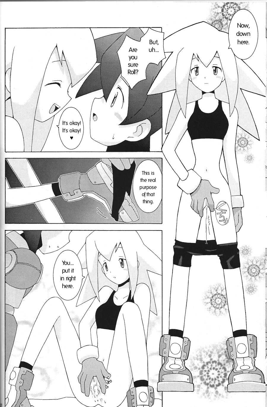 (CR21) [Bakuhatsu BRS. (B.Tarou)] Roll-chan no Kaihatsu Nikki | Roll's Development Diary (CAPSULE COMPUTER) (Rockman DASH) [English] [Writefuck] - Page 6