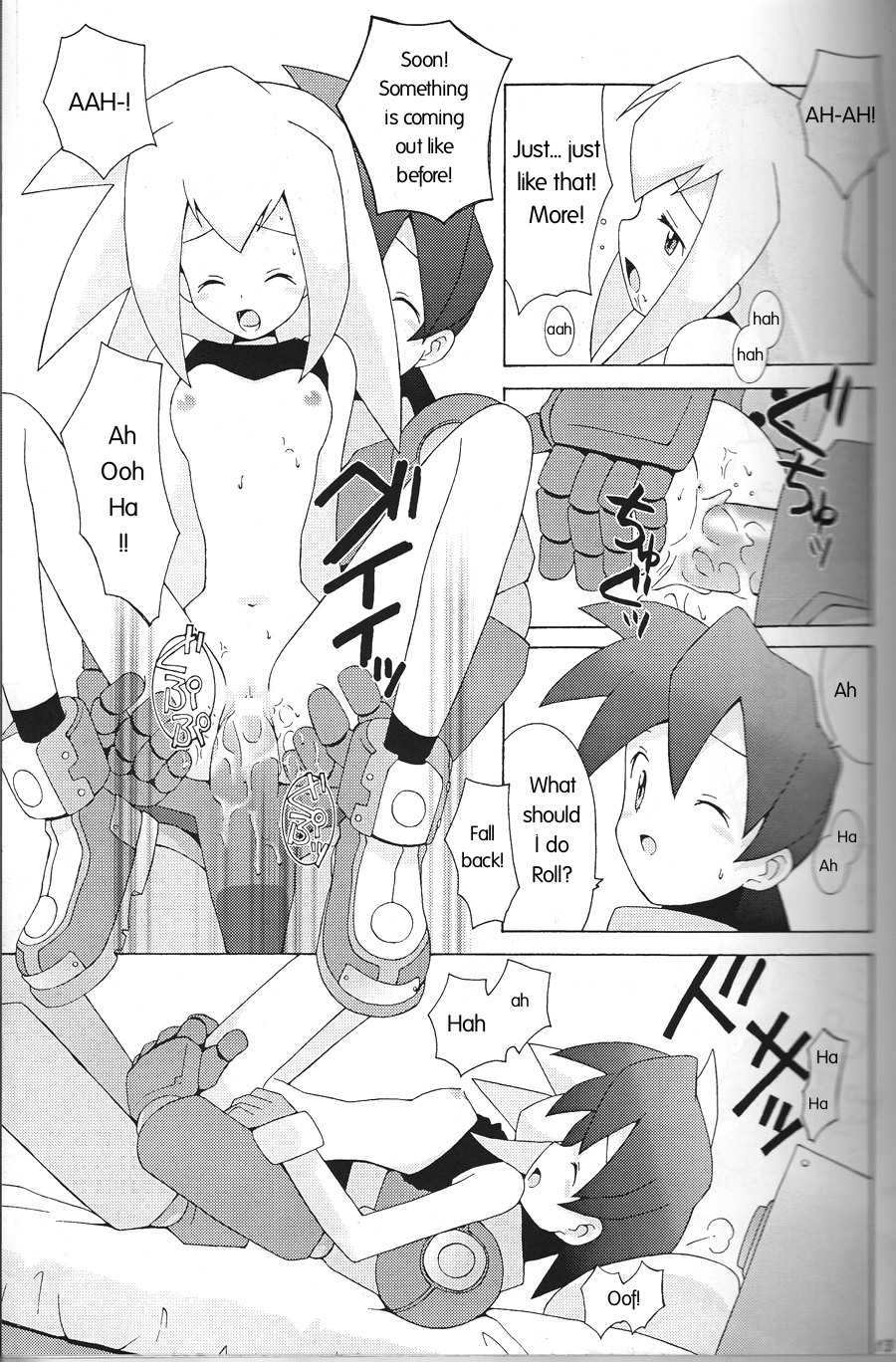 (CR21) [Bakuhatsu BRS. (B.Tarou)] Roll-chan no Kaihatsu Nikki | Roll's Development Diary (CAPSULE COMPUTER) (Rockman DASH) [English] [Writefuck] - Page 9
