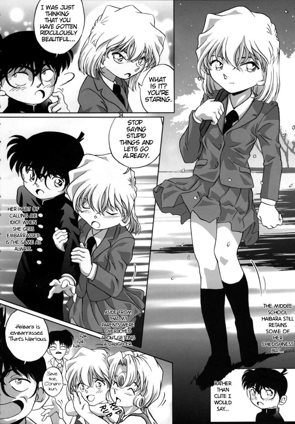 (C64) [Studio Empty (Nishi)] Shelley's U2 - Shelley-san no Yuuutsu (Detective Conan) [English] [EHCOVE] - Page 33