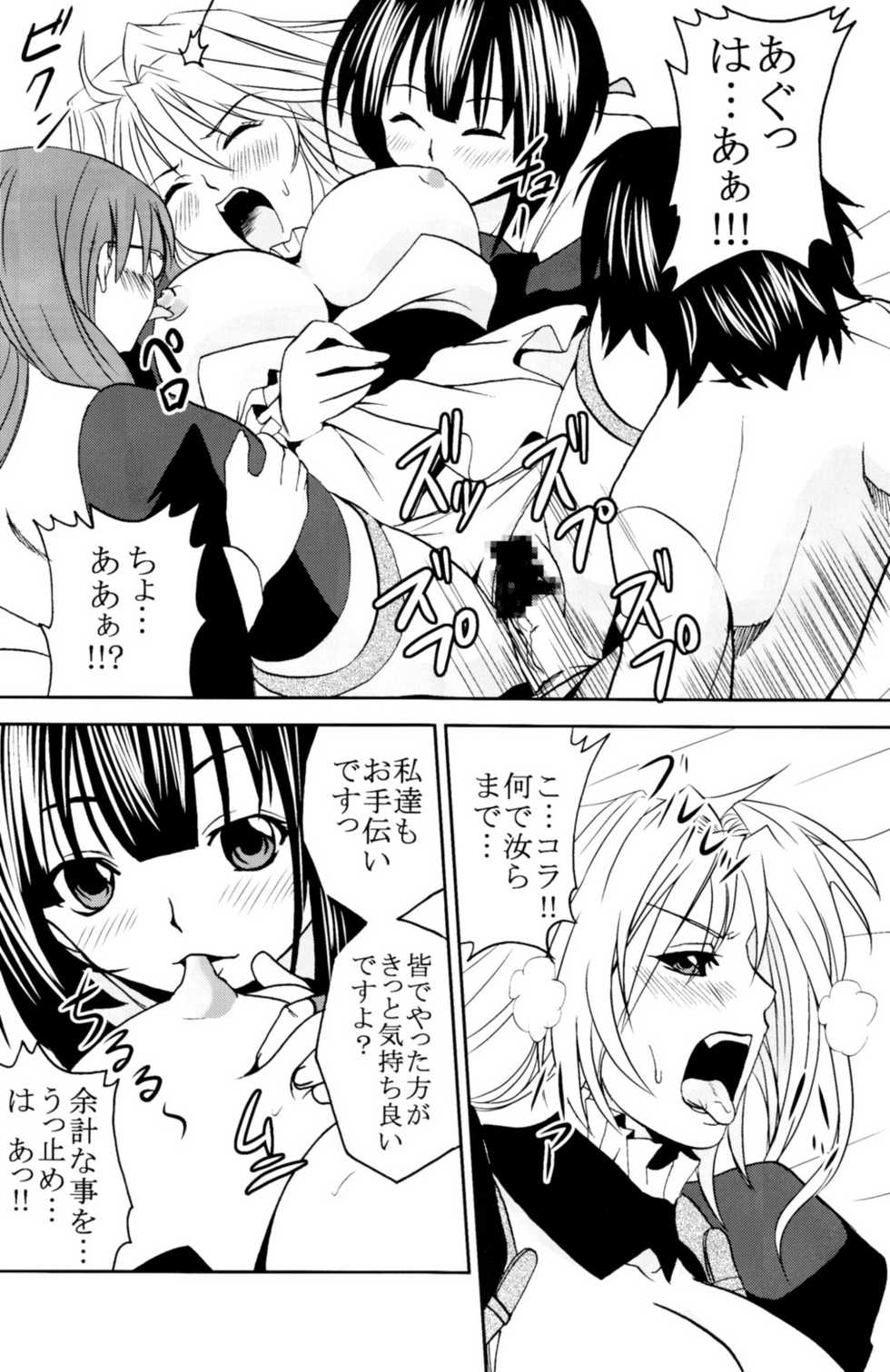 (C74) [St.Rio (Mymerod)] Sekirei Hobaku Keikaku 2 (Sekirei) - Page 39