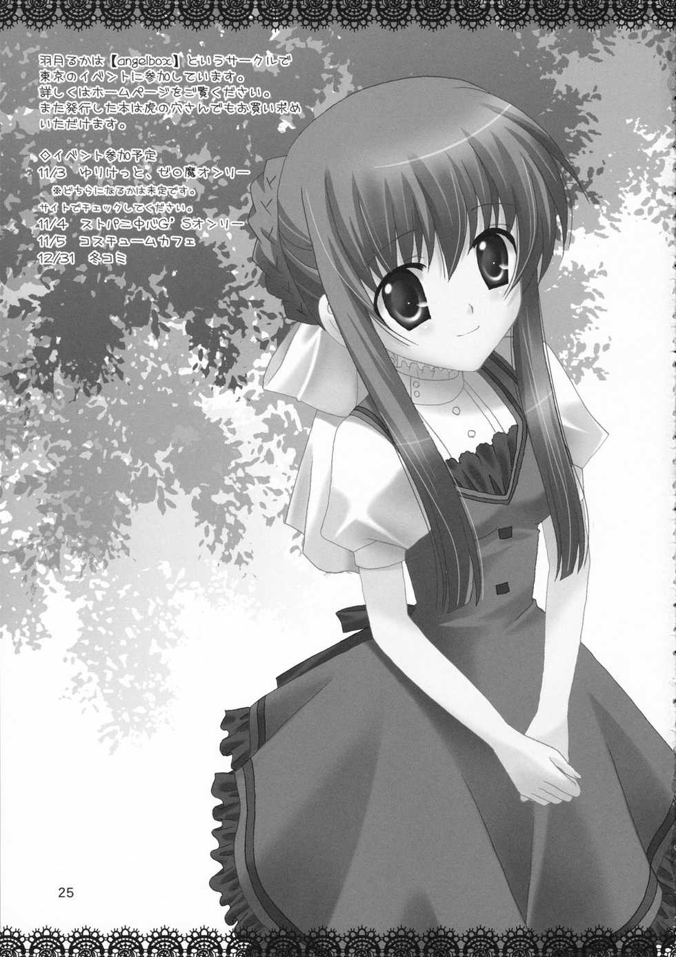 (SC33) [Angelbox (Hazuki Ruka)] Ichigo no Kimochi (Strawberry Panic!) - Page 25