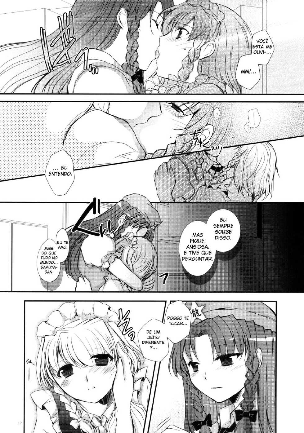 (C78) [DOORS, UA (Sakura, Teramoto Kaoru)] Under the Rose (Touhou Project) [Portuguese-BR] - Page 11