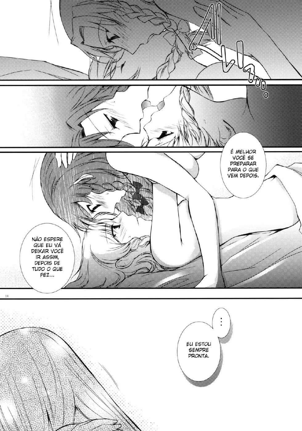 (C78) [DOORS, UA (Sakura, Teramoto Kaoru)] Under the Rose (Touhou Project) [Portuguese-BR] - Page 17