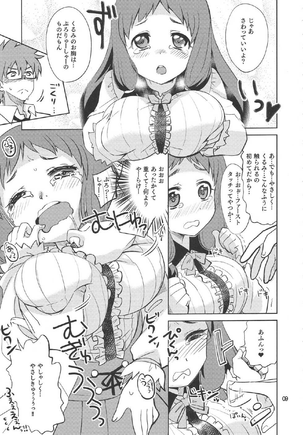 (C85) [Nekousa Pudding (Ra-men)] KURUMI☆MILKRU (THE IDOLM@STER CINDERELLA GIRLS) - Page 8