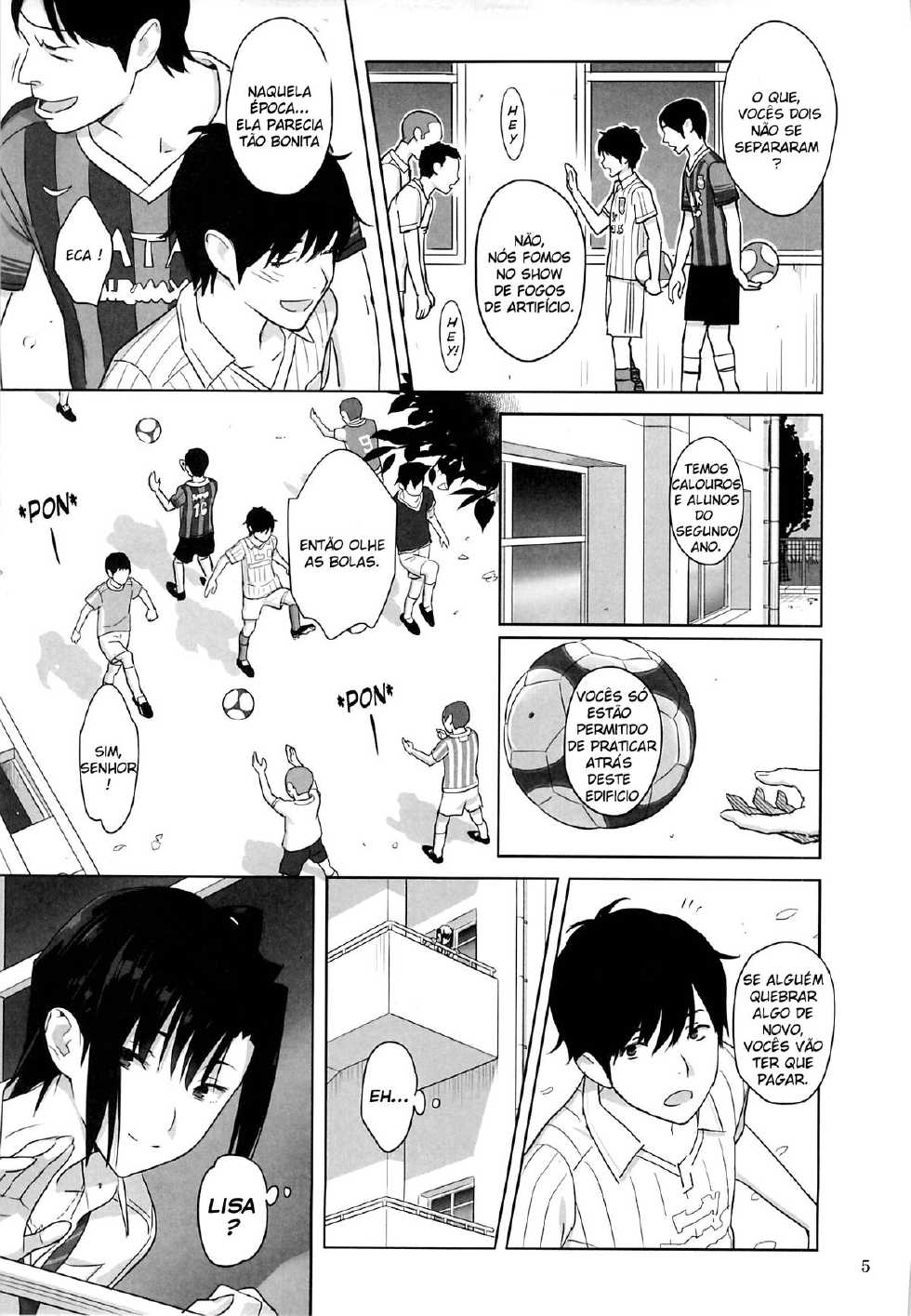 (C85) [Hito no Fundoshi (Yukiyoshi Mamizu)] Kaki Hoshuu 3 [Portuguese-BR] [GGWPSUB] - Page 5