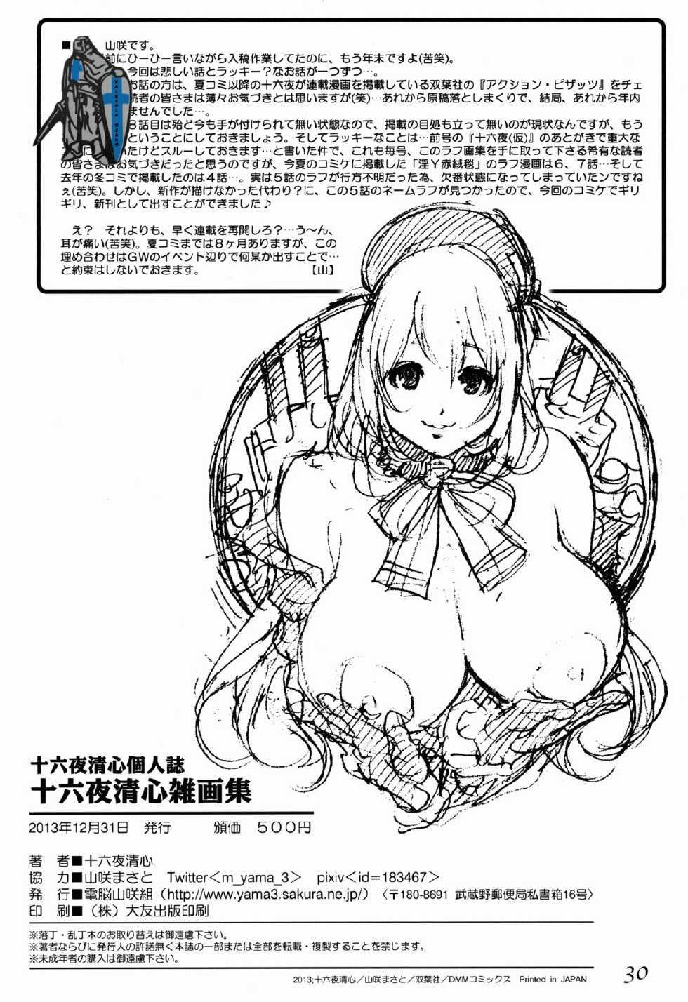 (C85) [Dennou Yamasakigumi (Izayoi Seishin)] Izayoi Seishin Zatsuga Shuu - Page 30