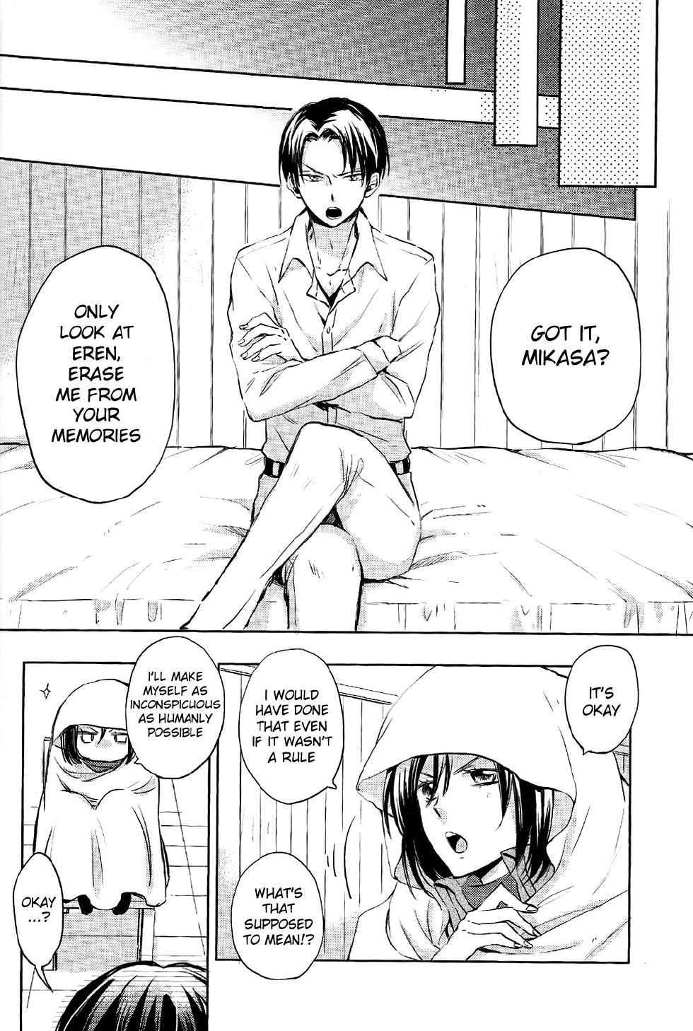 (Hekigai Chousa Haku) [Henachokopinkizu (Momoiro Peco)] Ryoute ni Saikyou (Shingeki no Kyojin) [English] [Moy Moe Scans] - Page 14