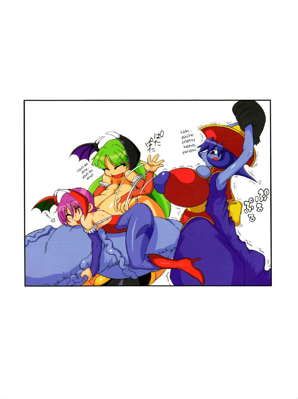 (C80) [Ratio1 (Ponhosikotu)] Vampires! (Darkstalkers) [English] [_ragdoll] - Page 2