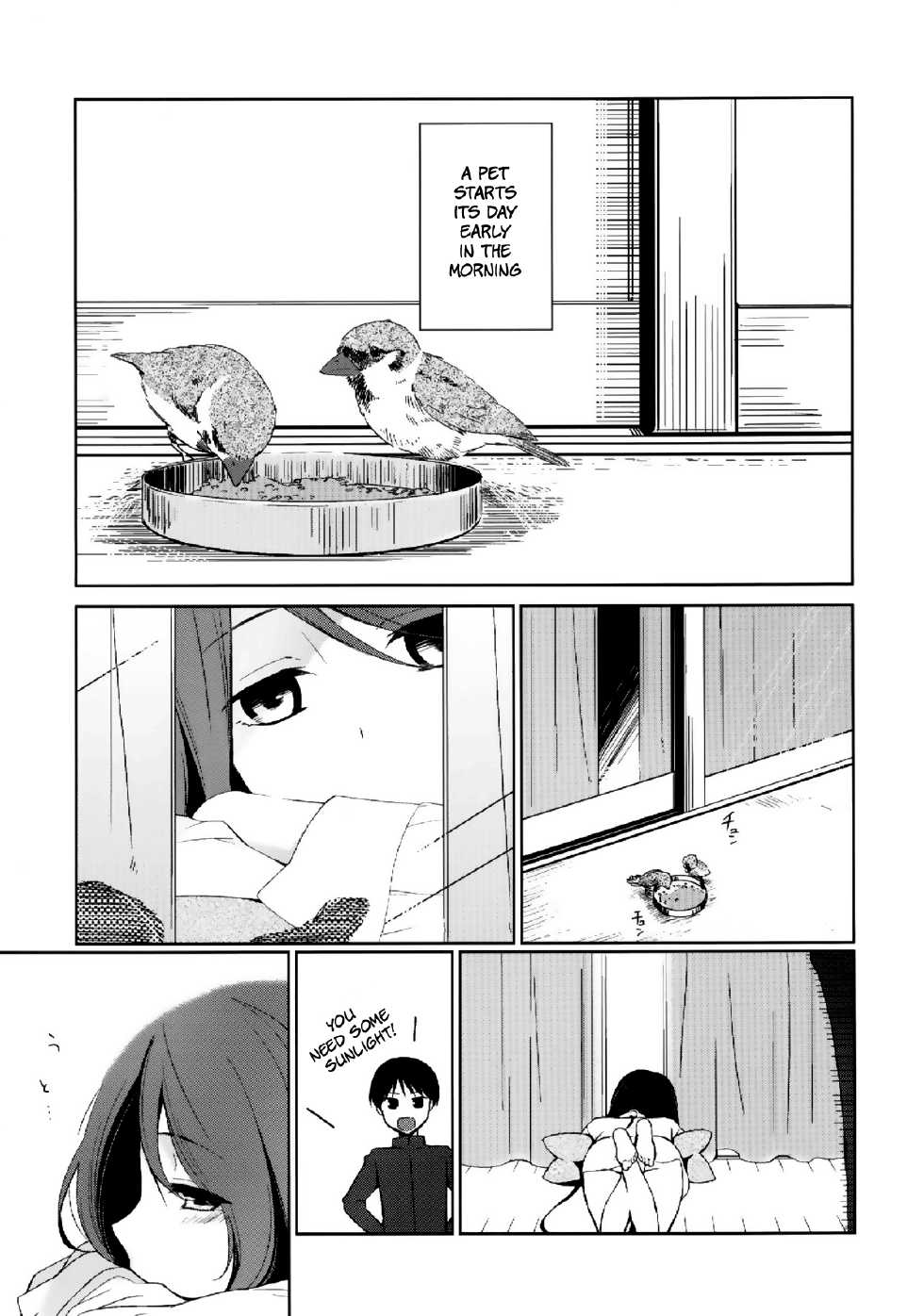 (SC60) [Hitsuji-1ban-Shibori (Hitsuji Hako)] Kanojo no Pet Jinsei 2 [English] [Facedesk] - Page 3