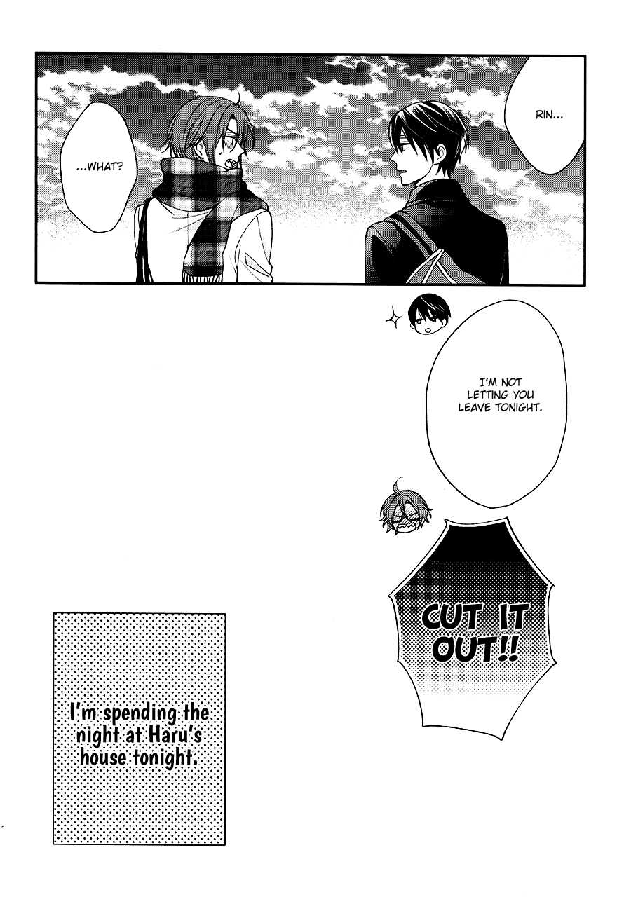 (C85) [Hagi (Shiramatsu)] Kyou wa Otomari na no de. | It's a Sleepover! (Free!) [English] - Page 3