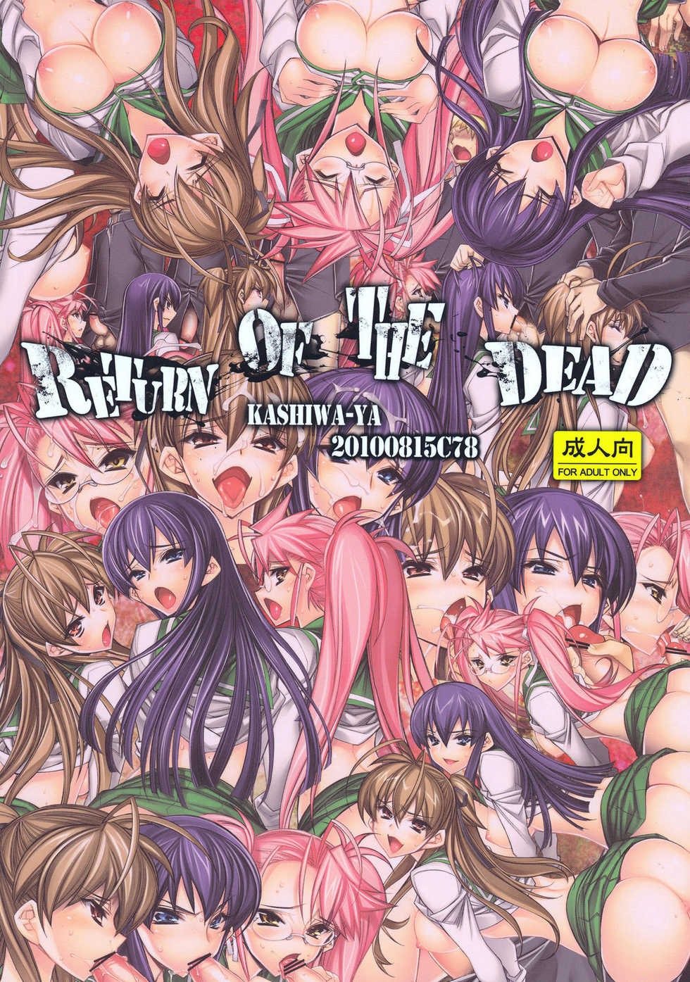 (C78) [Kashiwa-ya (Hiyo Hiyo)] Return of The Dead (Gakuen Mokushiroku Highschool of The Dead) [French] - Page 19