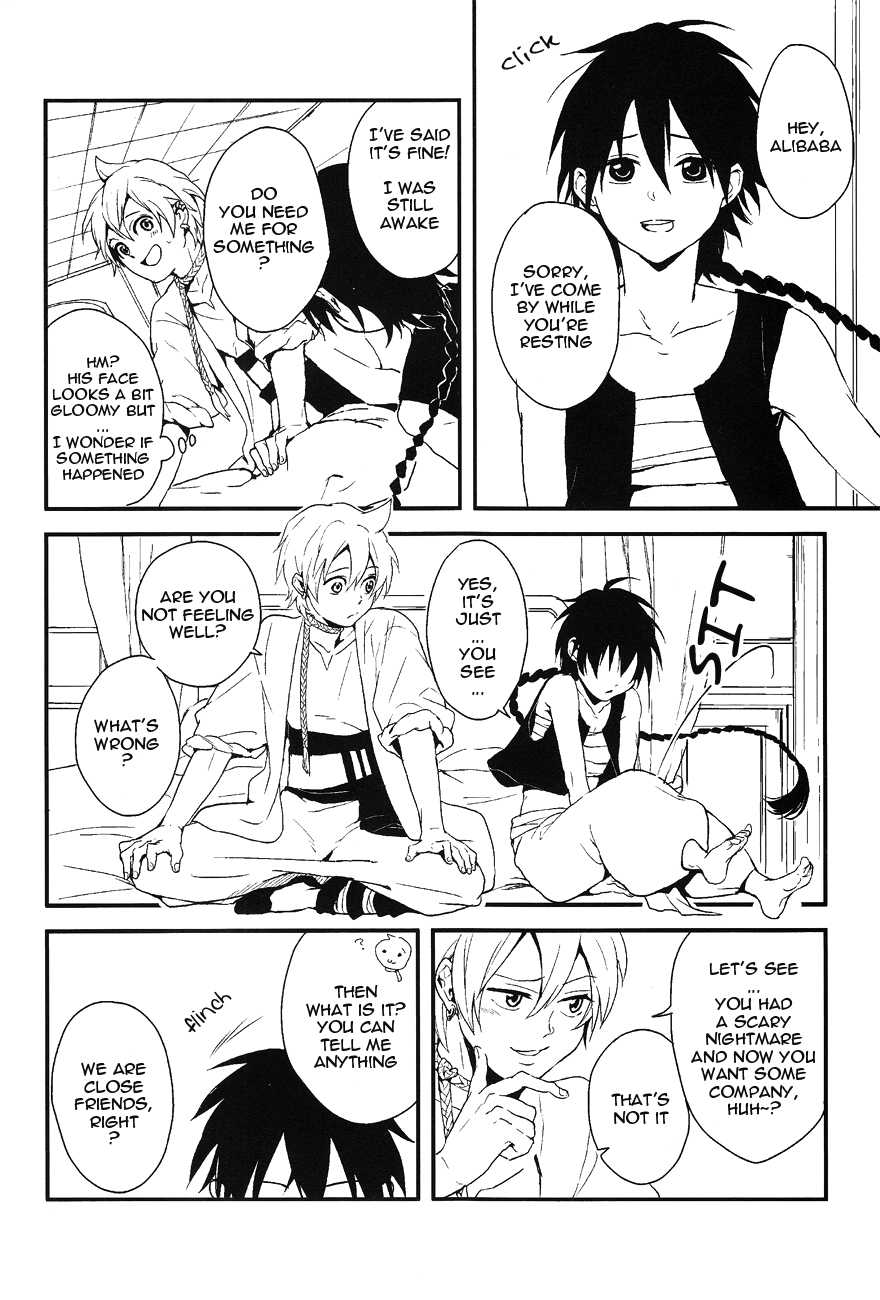 [emuemunetto Araki] Sekai no Bokura no Chie Kurabe (Magi - Labyrinth of Magic) [English] - Page 3