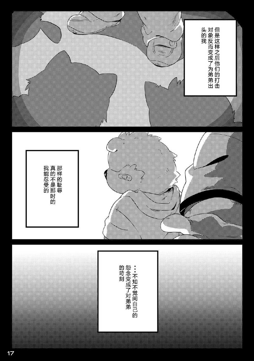 (Kemoket 3) [Ryuusei Potechi (Hinami)] Tameiki Kyoudai 2 [Chinese] - Page 18