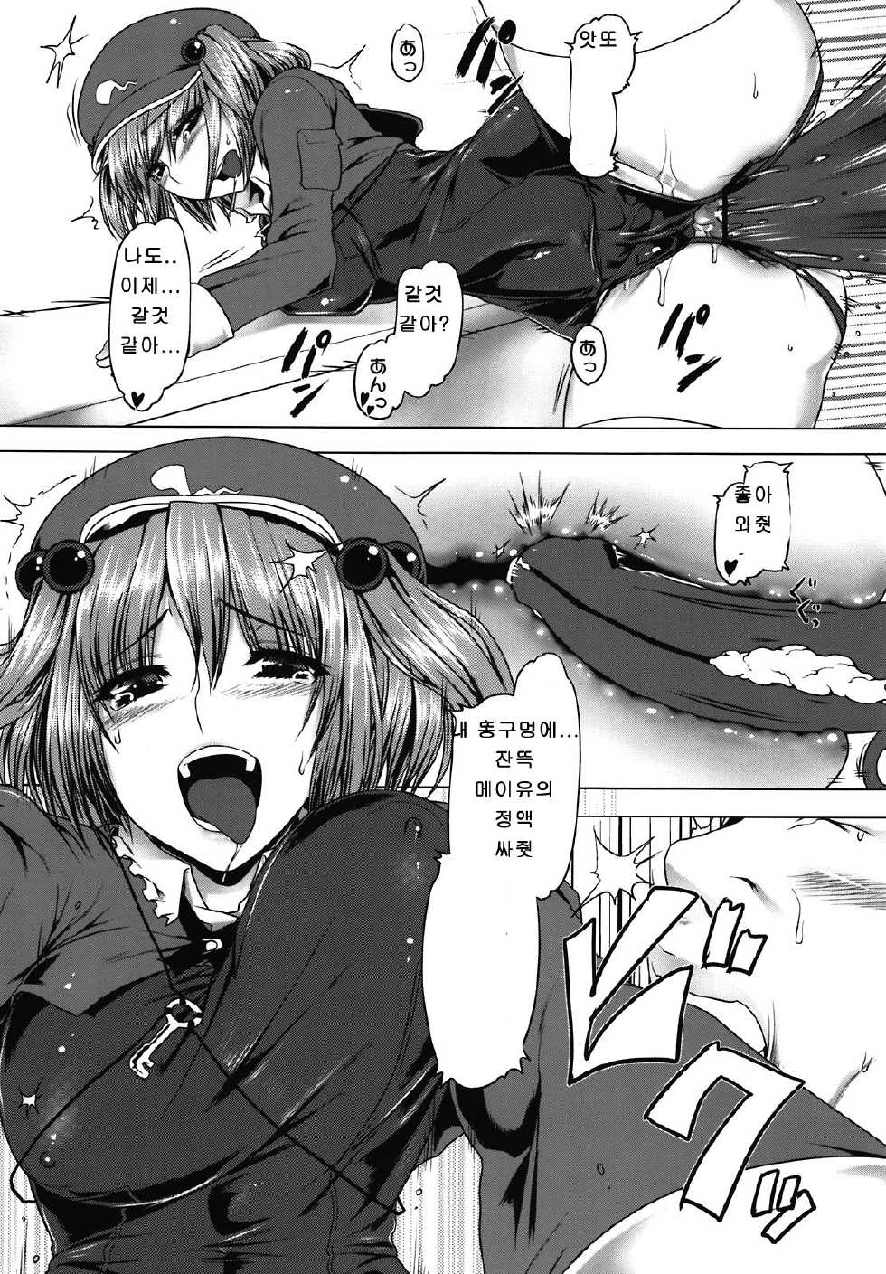 (C80) [Ruiketsuan, Heart's nest (Namidame, hato)] Koumon Dou Deshou? - How do you like ass hole? (Touhou Project) [Korean] [LIMITE] - Page 16