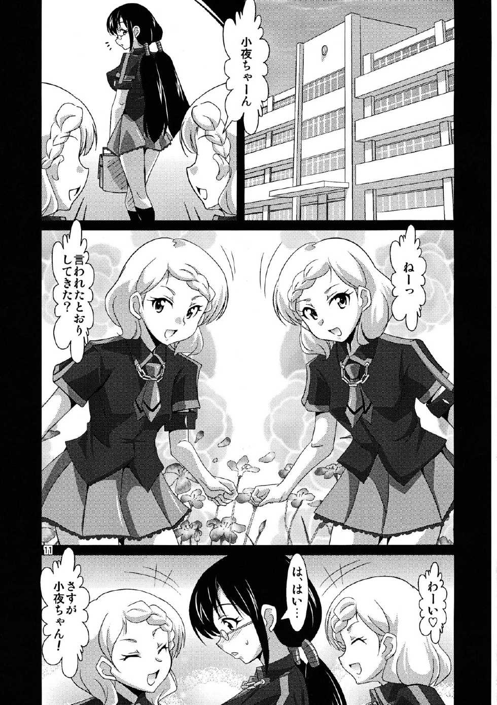 (C81) [Mouko Mouretsu Hasai Dan (Ryumage)] Yin-Yang Yume (BLOOD-C) - Page 11