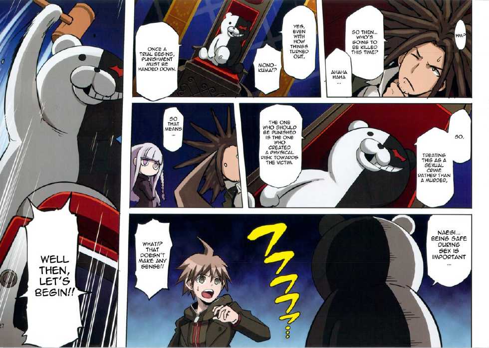 (C85) [EROQUIS! (Butcha-U)] Inranronpa + BABY WITH IORI RINKO (Danganronpa, Gundam Build Fighters) [English] {doujin-moe.us} - Page 27