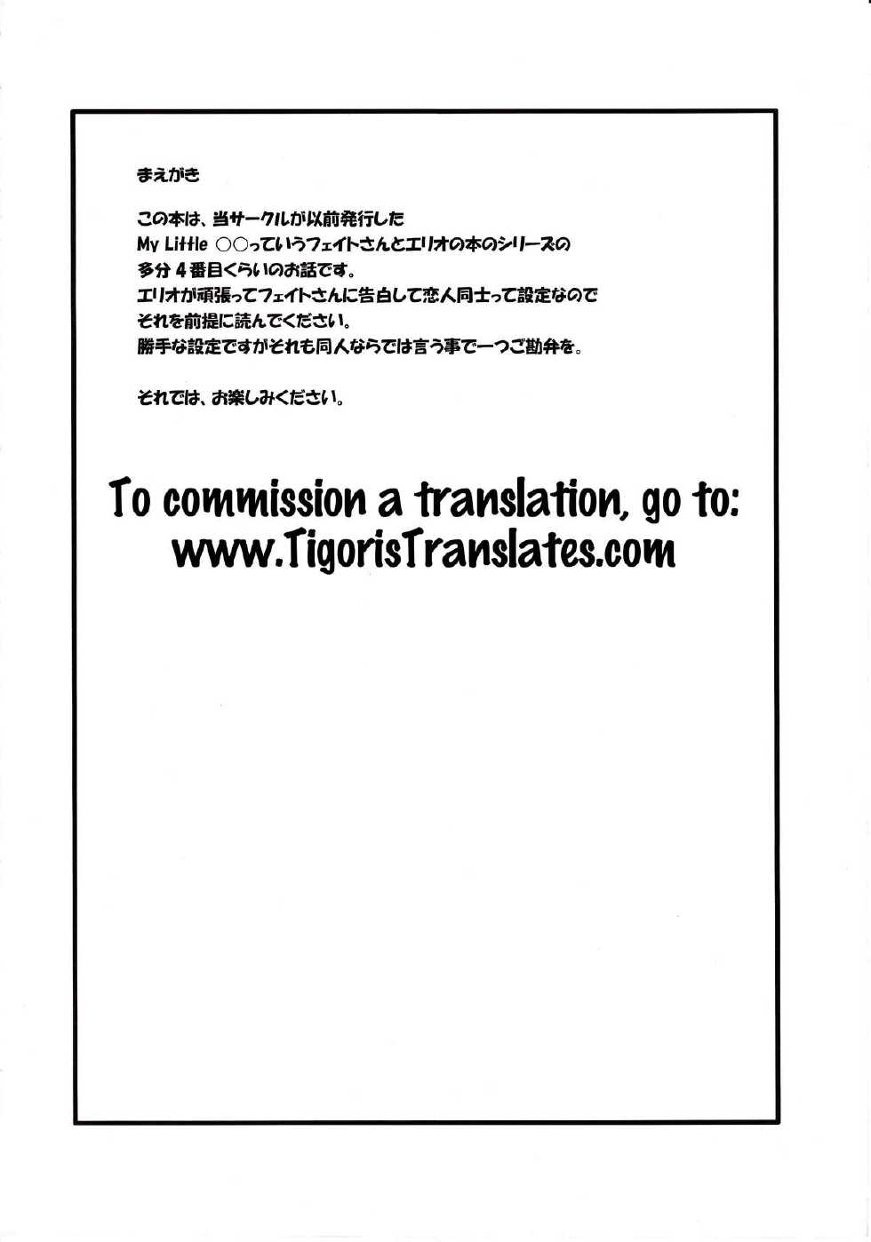 (C79) [Utanone Dou (Utanone Sion)] My Little Knight V (Mahou Shoujo Lyrical Nanoha) [English] [Tigoris Translates] - Page 3