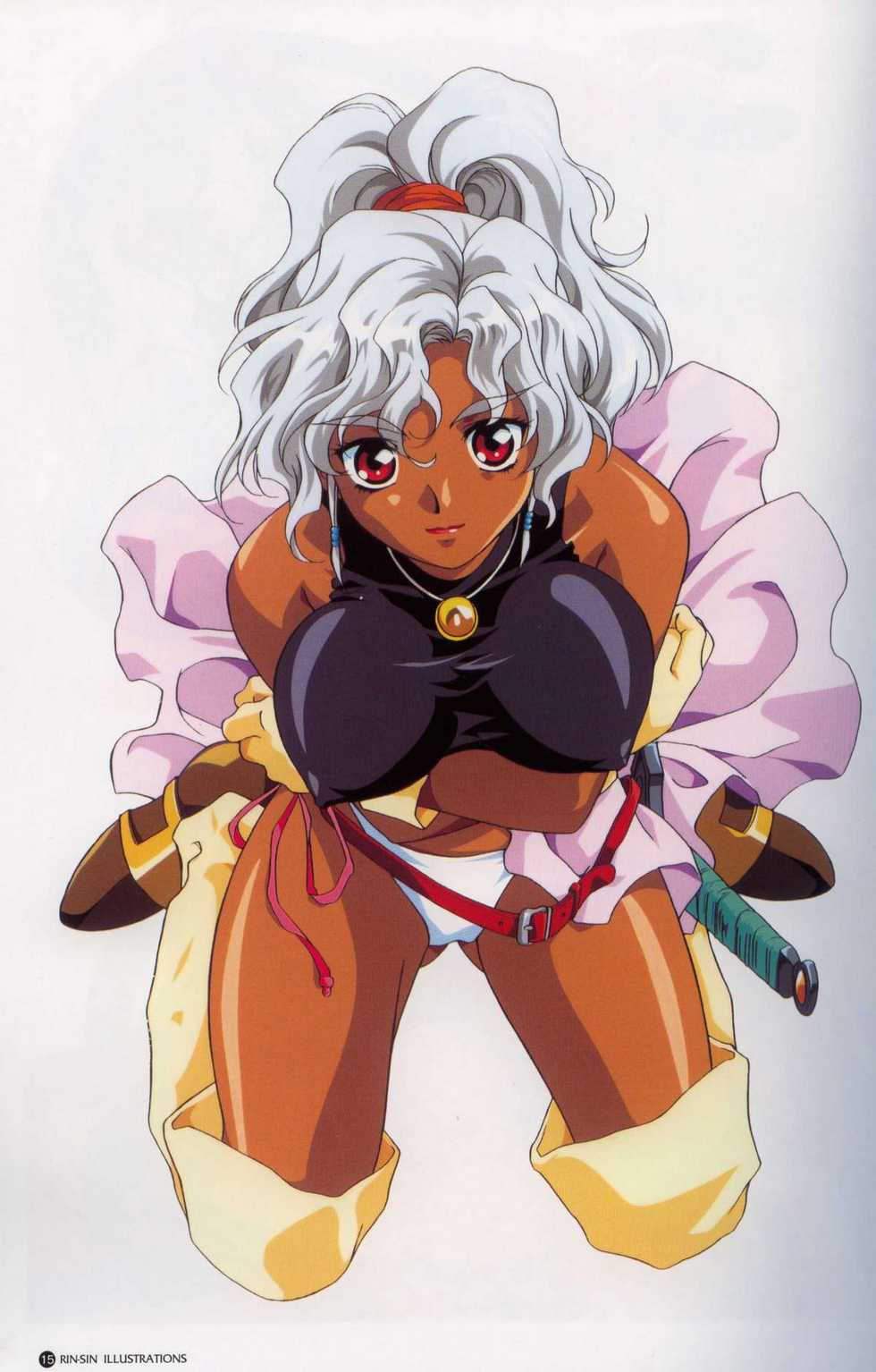 [Rin Sin] Rin Sin Jisen Gengashuu - RINSIN ILLUSTRATIONS (Various) - Page 16