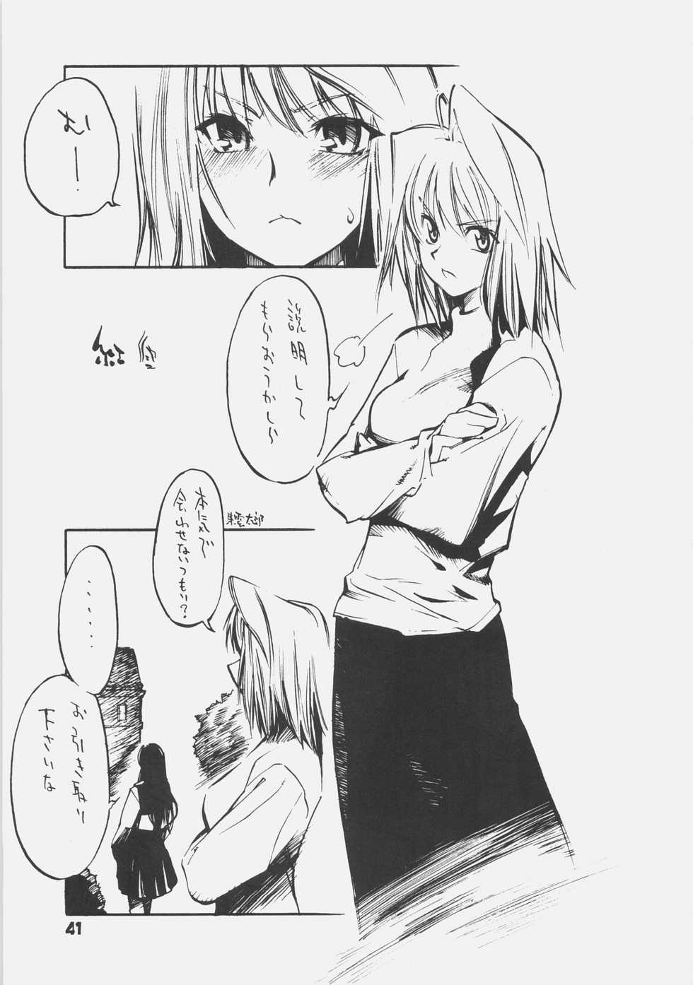 (C70) [KUROHIGE (Shinonome Tarou)] KUROHIGE SHINONOME_TaRO BEST SELECTION "TSUKIHIME" (Tsukihime) - Page 40