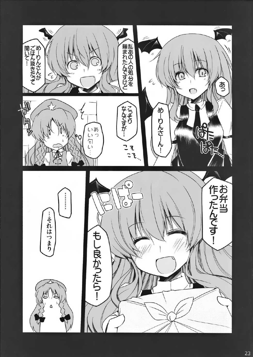 (C81) [RODEO (Yoshida)] M2 (Touhou Project) - Page 22