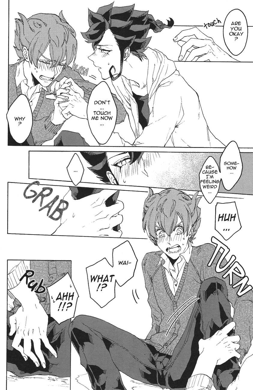 (Seishun Cup 10) [HYSTERIC SPIDER (Io)] spring a trap (Inazuma Eleven GO) [English] - Page 11