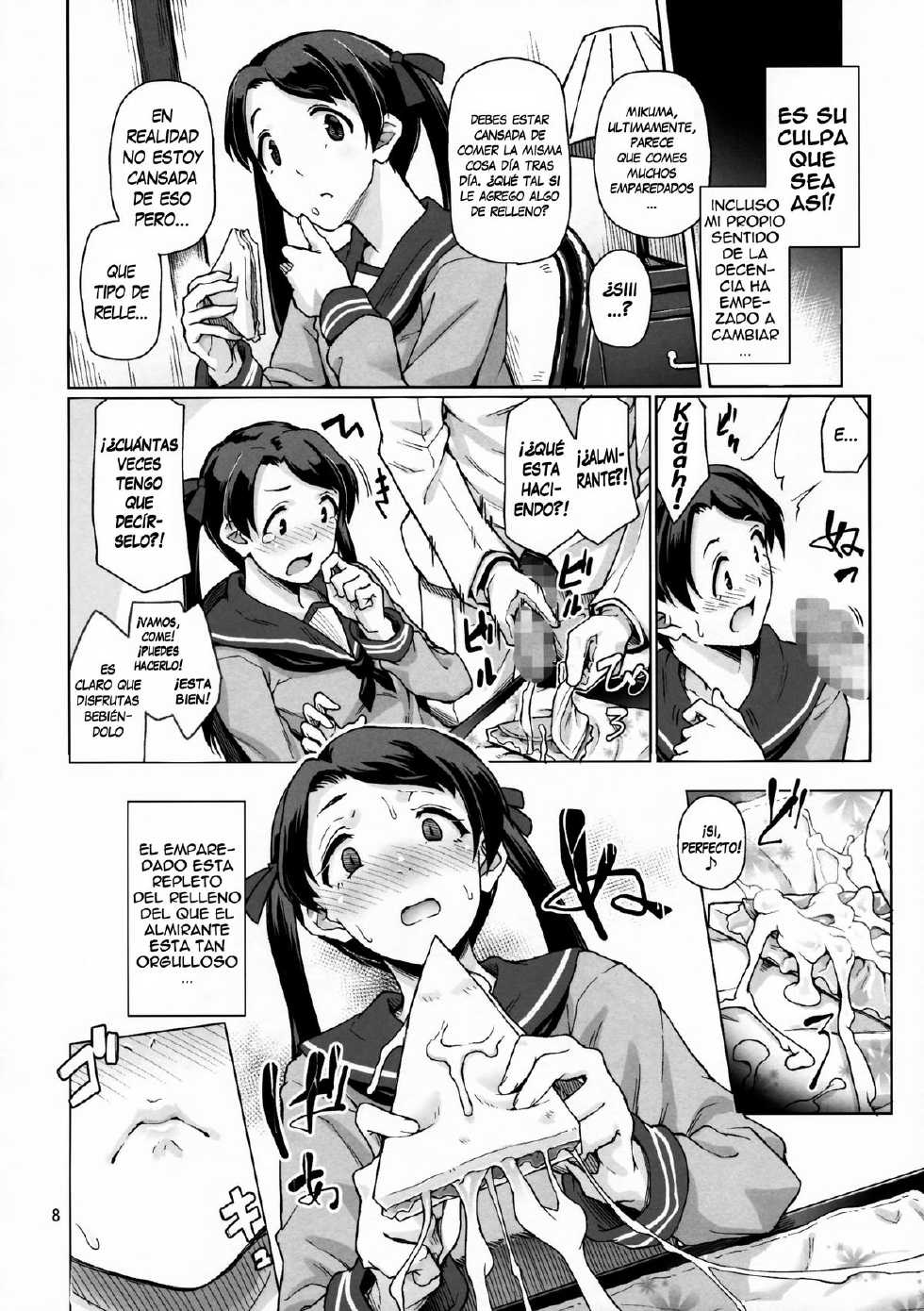 (C85) [Gokusaishiki (Aya Shachou)] Kantai Shuho Matsuri (Kantai Collection) [Spanish] [ Ichi no Fansub] - Page 9