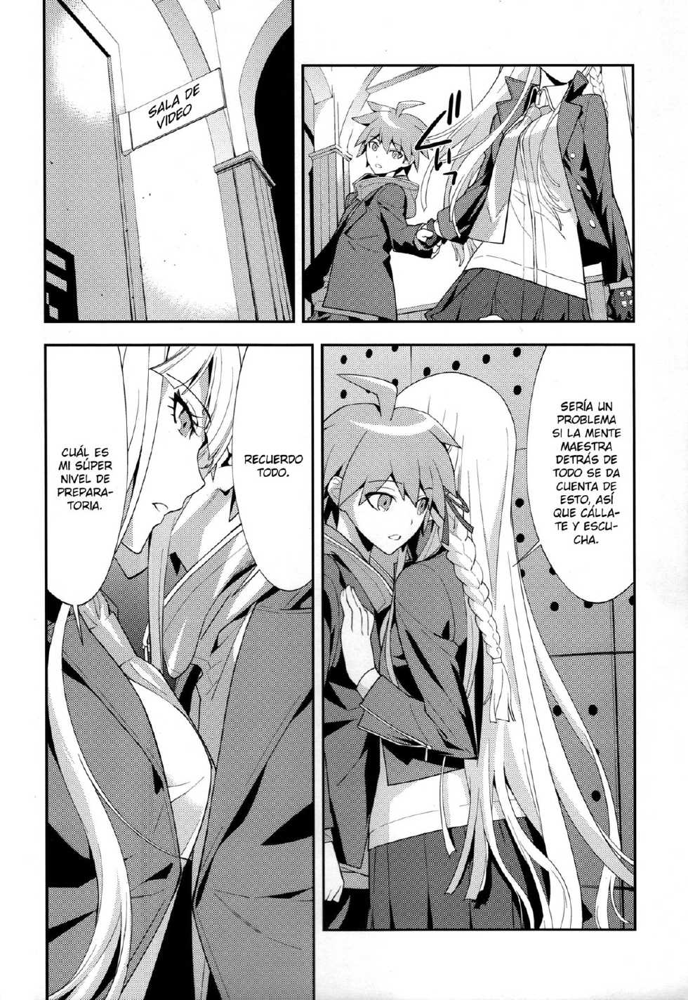 (C84) [Hapoi-dokoro (Okazaki Takeshi)] accident (Danganronpa) [Spanish] [KensoeTeam] - Page 9