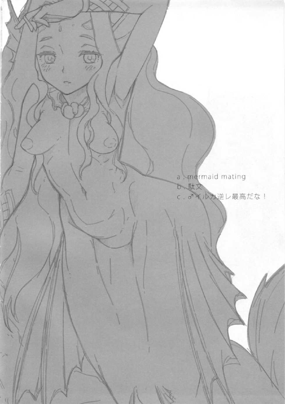 (C84) [Erdelied (Nenemaru)] mermaid mating [Korean] [Team Kurosuke.] - Page 3