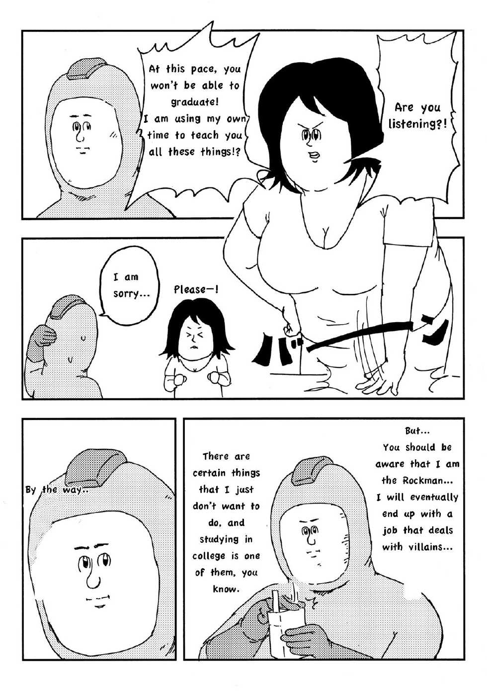 (C79) [Jigoku no Misawa (Jigoku no Misawa, Iwata Kazuya)] Rockman no Erohon (Megaman) (English) - Page 3