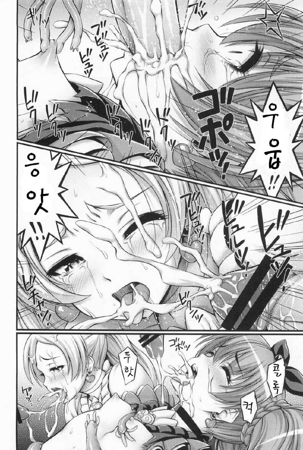 (C80) [Hot Pot (Noise)] HP ga Tarinai | HP 가 모자라 (suite precure♪) [Korean] [효과음] - Page 14