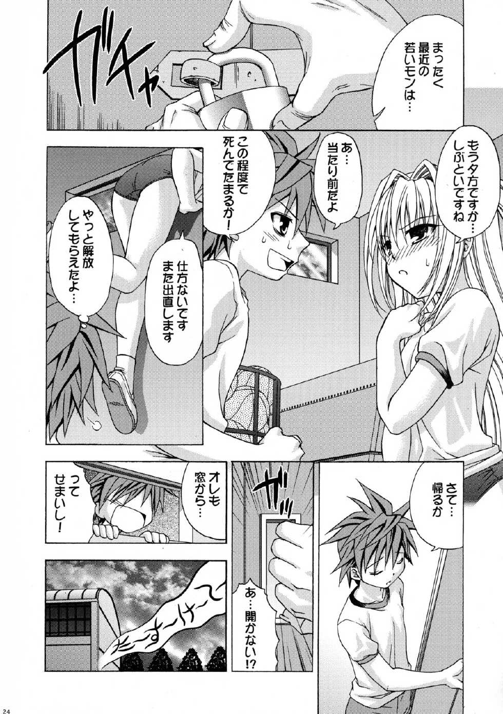 (C74) [Studio Wallaby (Shizaki Masayuki)] Ecchii no wa Suki Desu ka? 2 (To LOVE-Ru) - Page 24