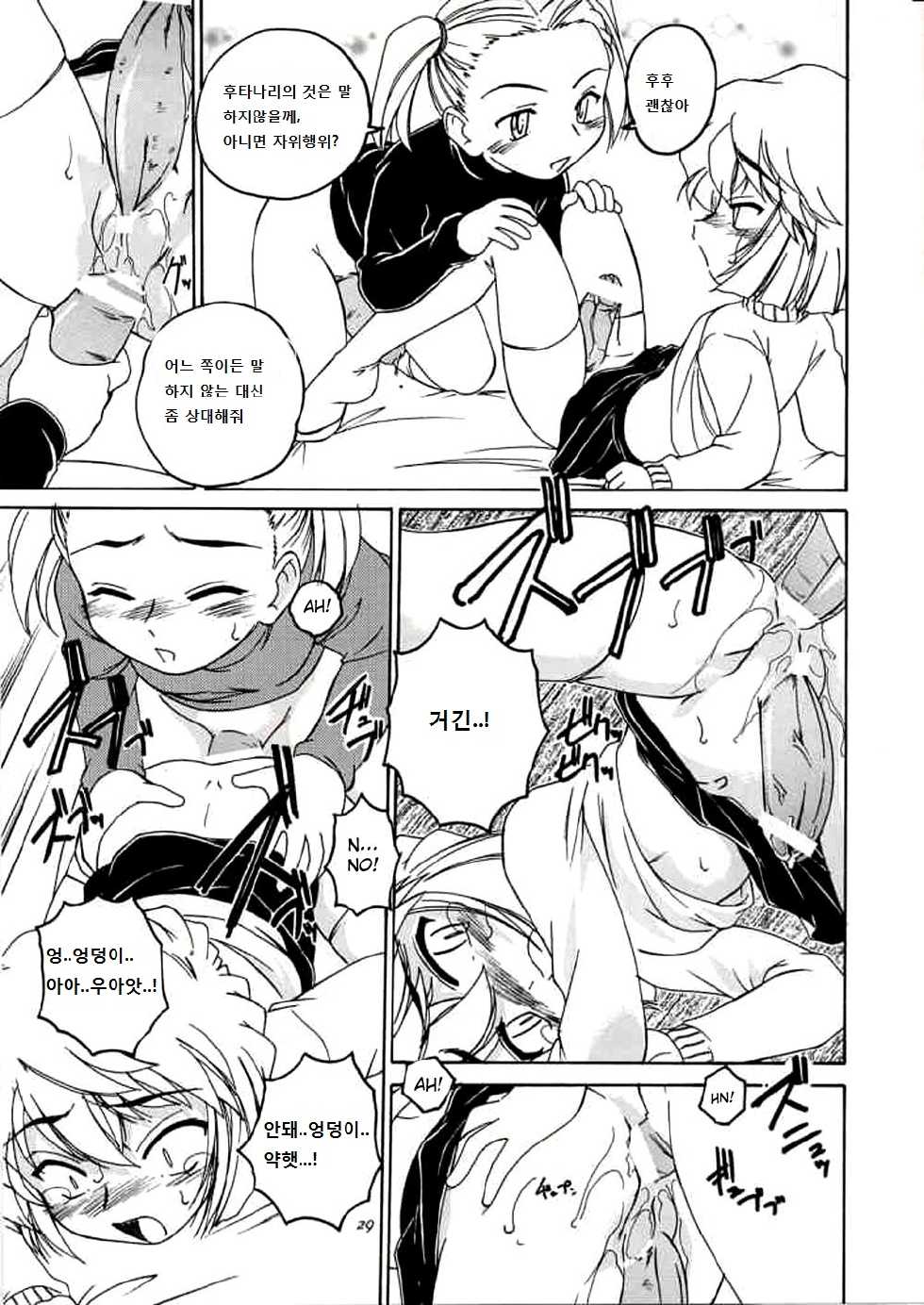 (C63) [Joshinzoku (Wanyanaguda)] Manga Sangyou Haikibutsu 06 (Detective Conan) [Korean] [G and Y] - Page 28