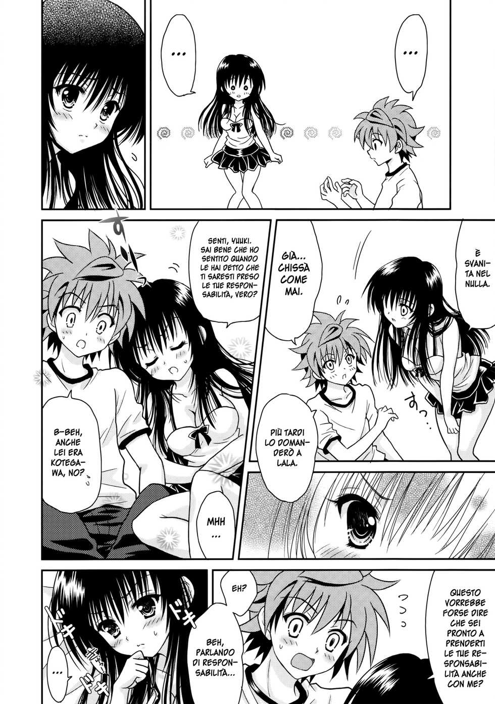 (C78) [Usausa (Akira)] YuiW (To LOVEru) [Italian][Imouto Temptation] - Page 19