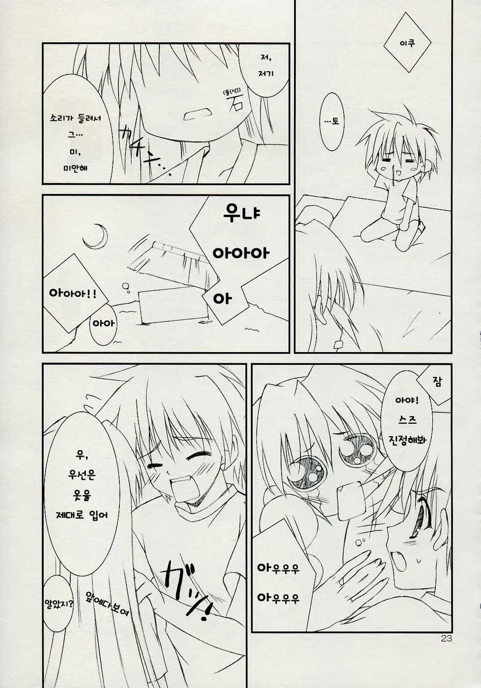 (C72) [THE FLYERS, WIREFRAME (Naruse Mamoru, Yuuki Hagure)] ISLAND x ISLAND (Nagasarete Airantou) [Korean]　 - Page 21